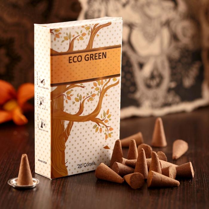 Конусы Конусы "ECO GREEN" (набор 20 шт) Сандал