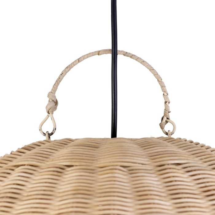 Светильник потолочный из ротанга Светильник потолочный из ротанга "Хуан" 1х120Вт, Е27, 50х50х50 см