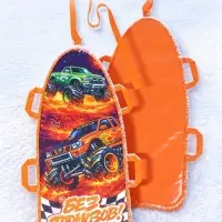 Ледянка мягкая Snow Cat &laquo;Без тормозов&raquo;, 90&times;40 см, толщина 1 см, с ручками, МИКС