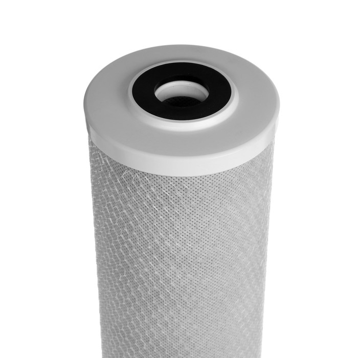 Картридж сменный ZEIN CTO-20BB, прессованный кокосовый уголь, 5 мкм Картридж сменный ZEIN CTO-20BB, прессованный кокосовый уголь, 5 мкм