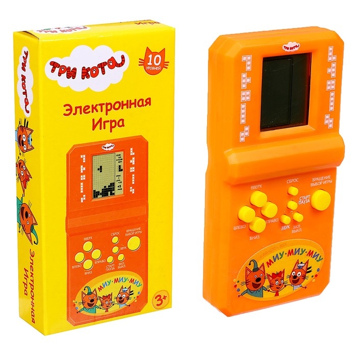 Электронная логическая игра «Три Кота» Электронная логическая игра «Три Кота»