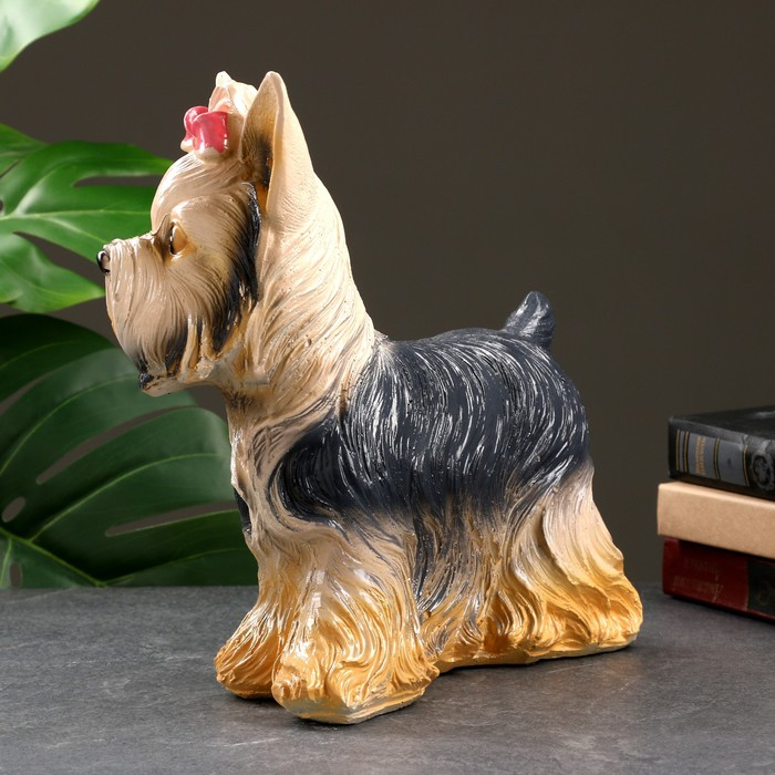 Копилка Копилка "Йорк с бантом" 31х14х28см