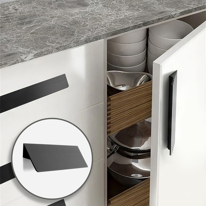 Ручка-скоба CAPPIO RSC031, м/о 256 мм, цвет черный Ручка-скоба CAPPIO RSC031, м/о 256 мм, цвет черный