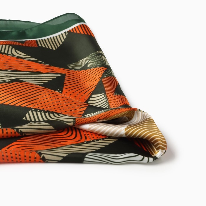 Платок женский MINAKU р-р 70*70 см, цв. оранжевый Платок женский MINAKU р-р 70*70 см, цв. оранжевый