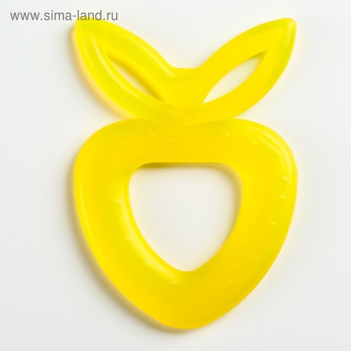 Прорезыватель силиконовый «Клубничка», цвет МИКС, КНОПА Прорезыватель силиконовый «Клубничка», цвет МИКС, КНОПА