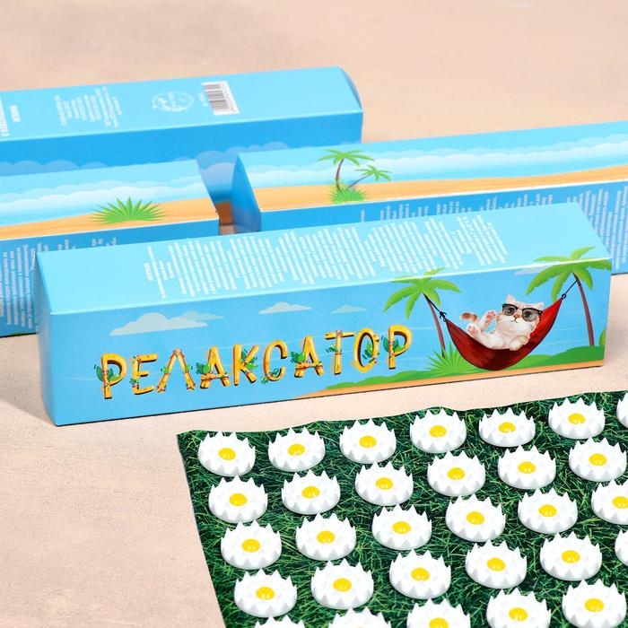 Аппликатор Кузнецова Аппликатор Кузнецова "Релаксатор", 70 колючек, плёнка, 23 x 32 см