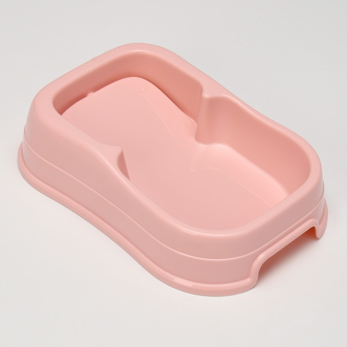 Автокормушка 1,5 л, 23,5 х 16 х 24 см, розовая Автокормушка 1,5 л, 23,5 х 16 х 24 см, розовая