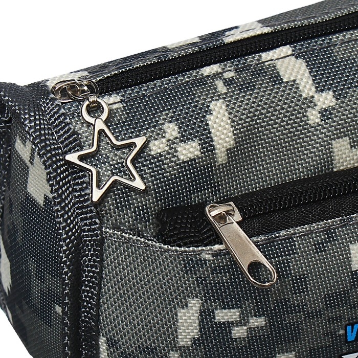 Пенал мягкий 2 отделения, 80 х 210 х 65 мм, объёмный, Calligrata Пенал мягкий 2 отделения, 80 х 210 х 65 мм, объёмный, Calligrata "Миллитари", зелёный