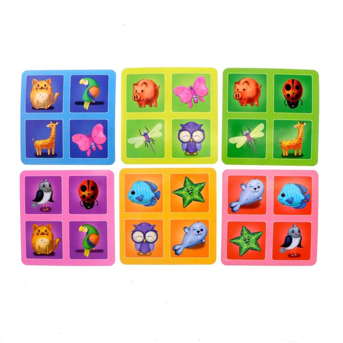 Настольная игра «3 в 1» мемо, лото, домино, 2-4 игрока, 3+ Настольная игра «3 в 1» мемо, лото, домино, 2-4 игрока, 3+