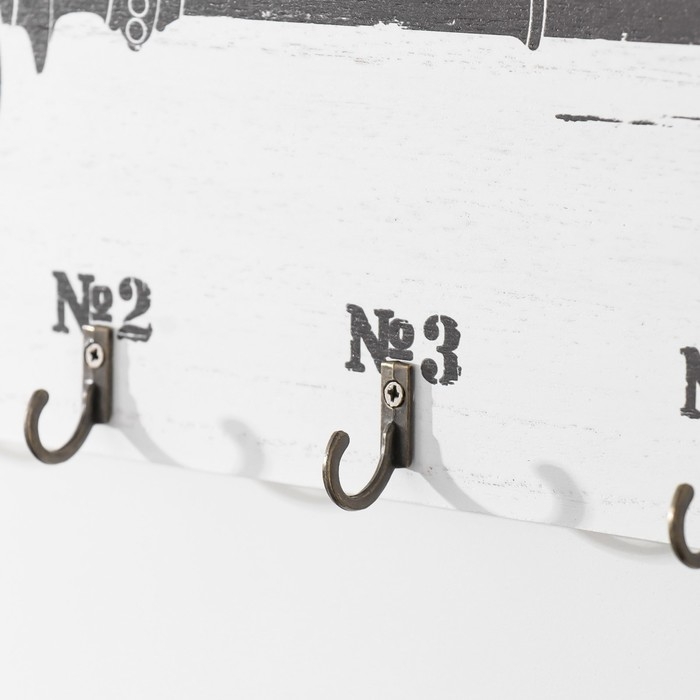 Крючки декоративные дерево Крючки декоративные дерево "Ключ резной" 30х3х16,5 см