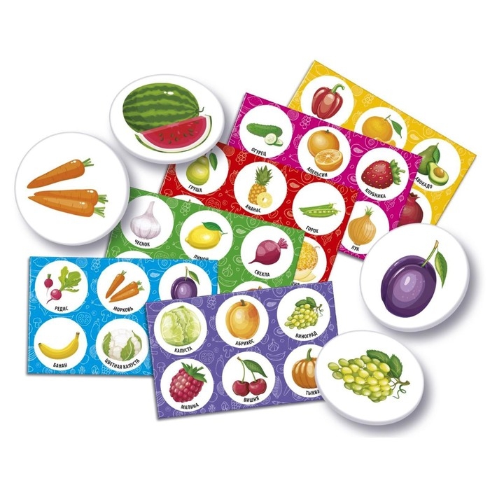 Лото «Овощи, фрукты» Лото «Овощи, фрукты»