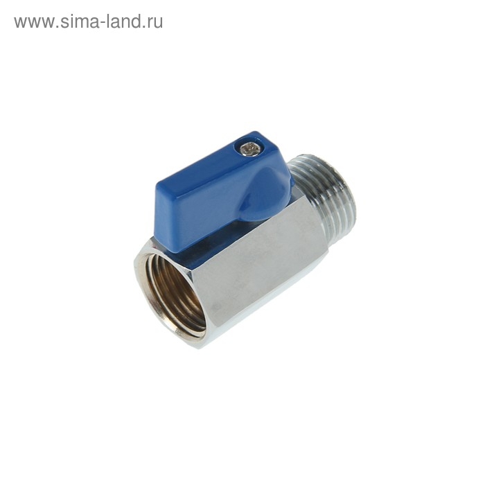 Кран шаровой Кран шаровой "СТМ" MINI, PN16, внутренняя/наружная резьба 1/2"