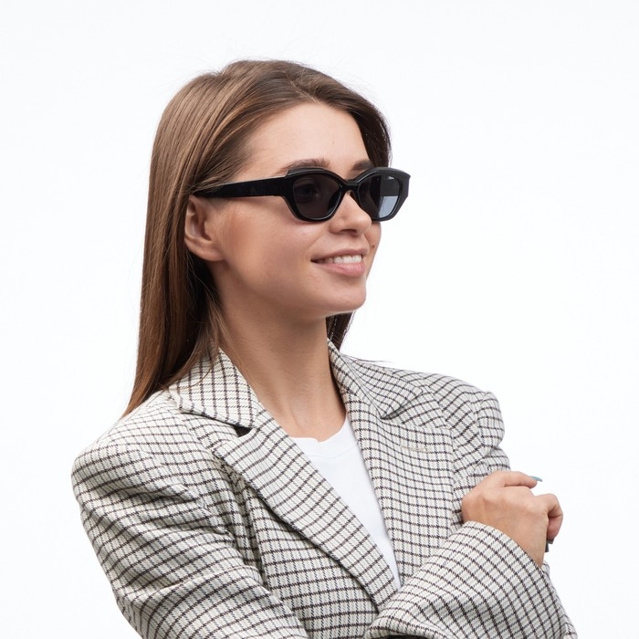 Очки солнцезащитные Очки солнцезащитные "OneSun", uv 400, дужка 14.5 см, ширина 14.5 см, линза 3.6 х 5.2 см