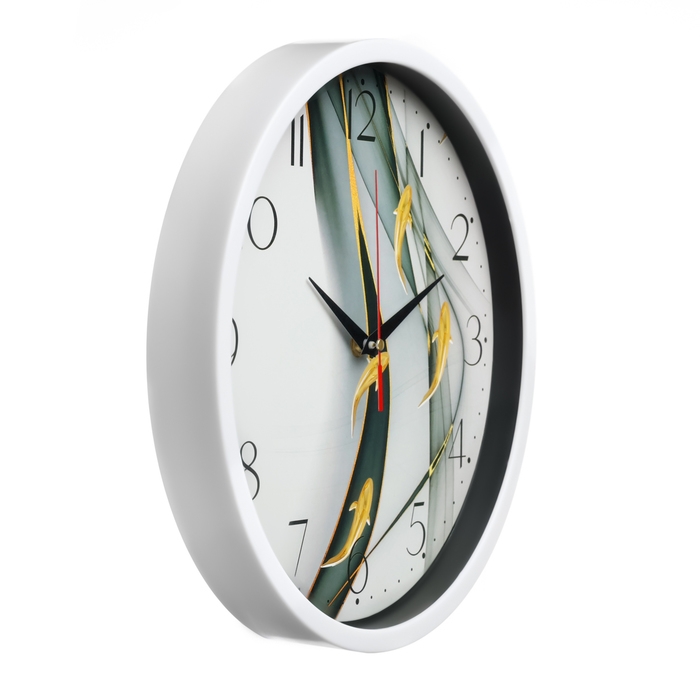 Часы настенные Часы настенные "Рыбки", d-30 см, плавный ход