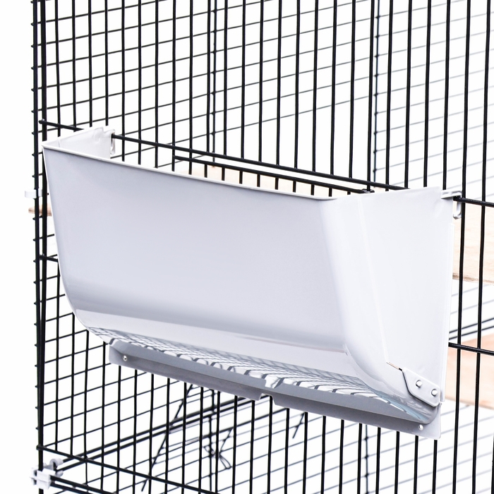 Клетка для шиншиллы Клетка для шиншиллы "Пижон" №10, разборная, 58 х 40 х 88, бирюзовая