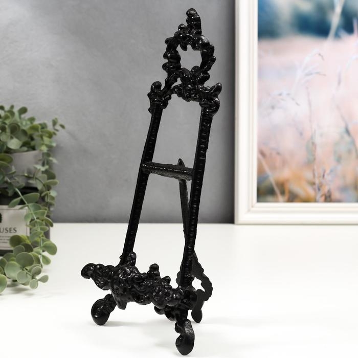 Сувенир чугун  Сувенир чугун "Мольберт с узорами" 31,5х13,5х5,5 см