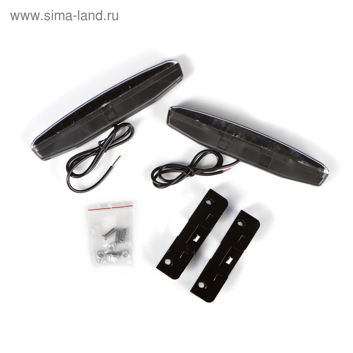 Дневные ходовые огни DRL AVS DL-1, 155 x 33 x 17 мм, 24 Вт, 1 светодиод, набор 2 шт Дневные ходовые огни DRL AVS DL-1, 155 x 33 x 17 мм, 24 Вт, 1 светодиод, набор 2 шт