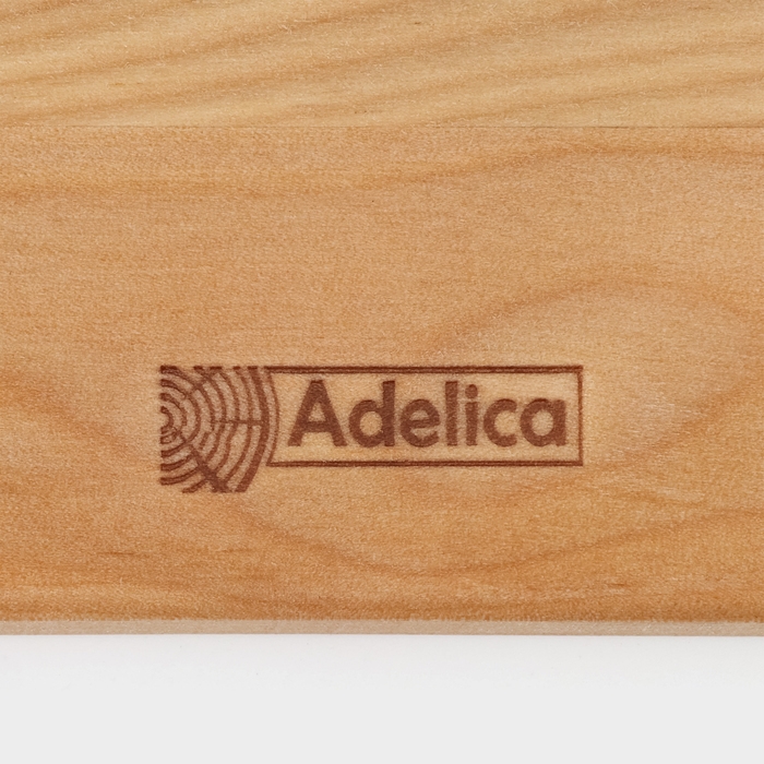 Доска сервировочная с ручкой Adelica, на ножках, 38×10×6 см, берёза Доска сервировочная с ручкой Adelica, на ножках, 38×10×6 см, берёза