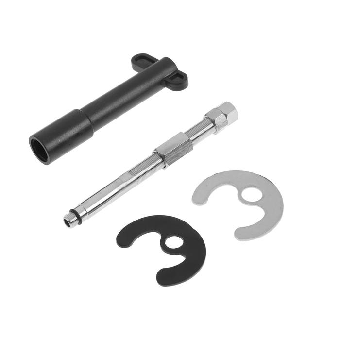 Смеситель для кухни Accoona A5179-6G, с выходом для питьевой воды, латунь, белый Смеситель для кухни Accoona A5179-6G, с выходом для питьевой воды, латунь, белый