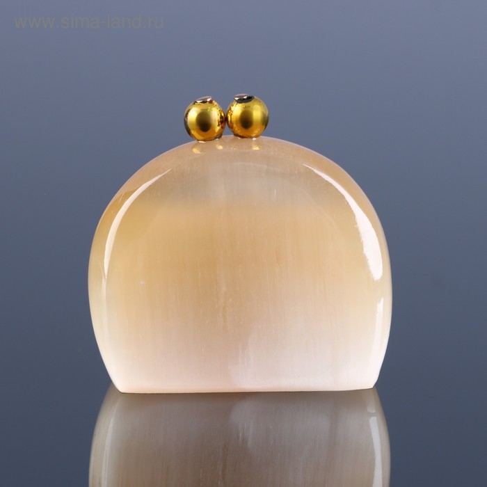 Сувенир «Кошелек исполнения желаний», 4 х4,5 см селенит Сувенир «Кошелек исполнения желаний», 4 х4,5 см селенит