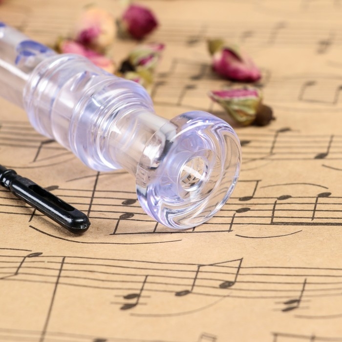 Блокфлейта Music Life, 8 отверстий, немецкая система, белая Блокфлейта Music Life, 8 отверстий, немецкая система, белая