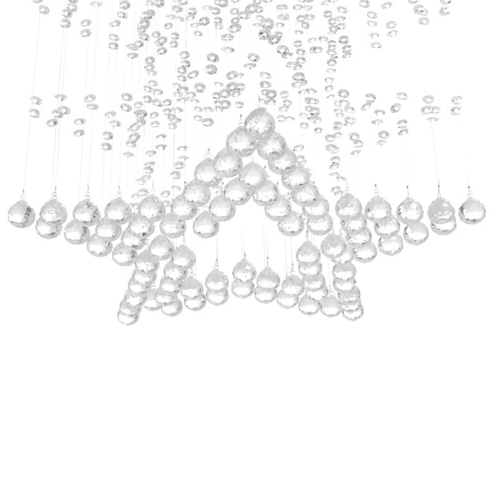 Светильник каскад Светильник каскад "Звезда" 6xLED хром 50х50х84см BayerLux