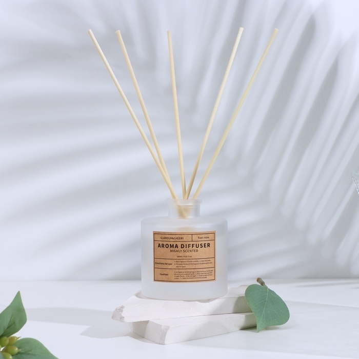 Диффузор ароматический в тубусе Диффузор ароматический в тубусе "AmeHome", 120 мл, гардения жасминовидная