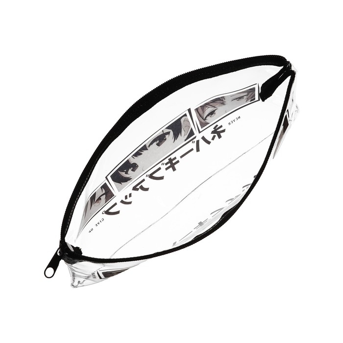 Пенал мягкий 1 отделение, 95 х 205 мм, плоский, ПВХ, Calligrata Пенал мягкий 1 отделение, 95 х 205 мм, плоский, ПВХ, Calligrata "Аниме"