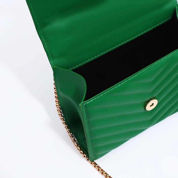 Сумка-мессенджер на магните, цвет зелёный Сумка-мессенджер на магните, цвет зелёный