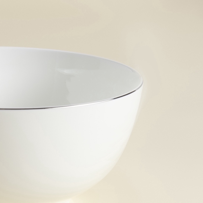 Салатники SL Home «Каскарон», 900 мл, d=16 см, набор 2 шт, костяной фарфор, белые Салатники SL Home «Каскарон», 900 мл, d=16 см, набор 2 шт, костяной фарфор, белые