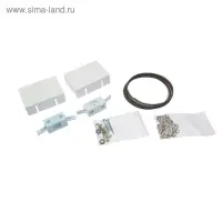 Карниз струнный, двухрядный, 3.5 м, металлический крючок