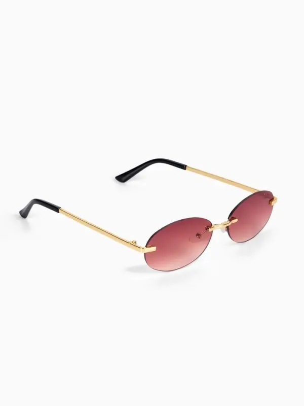 Очки солнцезащитные &laquo;OneSun. Овал&raquo;, uv 400, футляр, салфетка