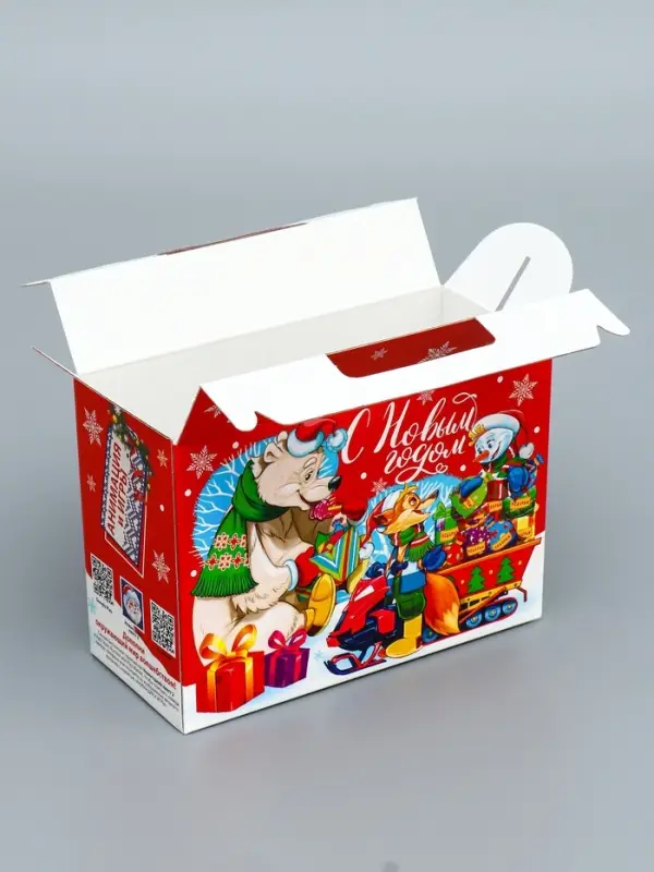 Подарочная новогодняя коробка «Доброта» , Чемодан 23×10.5×16.5 см Подарочная новогодняя коробка «Доброта» , Чемодан 23×10.5×16.5 см