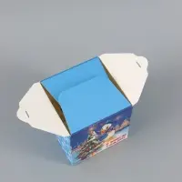 Коробка подарочная самосборная &laquo;С Новым годом&raquo;, 12&times;12&times;12 см