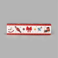 Коробка для 5 конфет &laquo;Новогодние игрушки&raquo;, 5 &times; 21 &times; 3,3 см