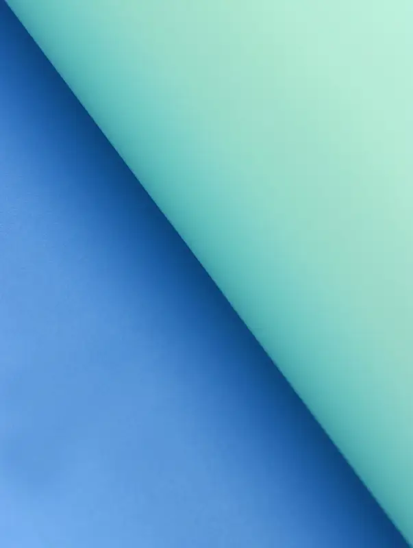 Пленка матовая для цветов, светло-бирюзовый, голубой, 0.58&times;10 м