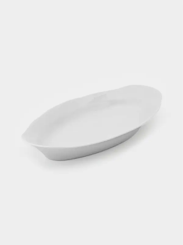 Селёдочница Добрушский завод &laquo;Идиллия&raquo;, 25&times;13 см, фарфор, белая