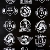 Бумага упаковочная глянцевая двухсторонняя «Брутальность», 70 х 100 см