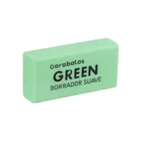 Набор ластиков, 6 штук, прямоугольные, 6 цветов, в пакете