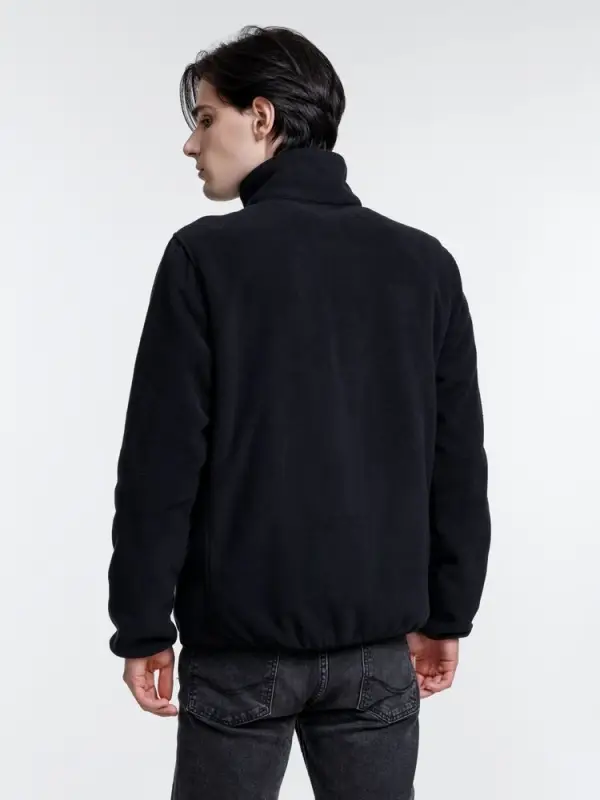 Куртка флисовая унисекс Nesse, черная, размер XS/S Куртка флисовая унисекс Nesse, черная, размер XS/S