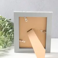 Фоторамка пластик 13х18 см "Марокканская мозаика" оттенки голубого 23х18х2 см