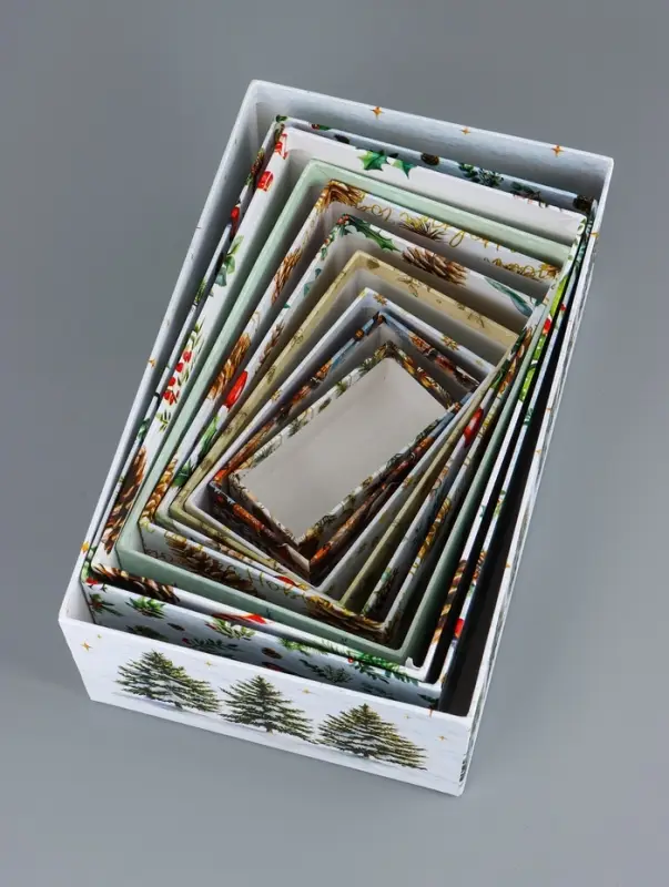 Набор подарочных новогодних коробок 10 в 1 «Новогодние мечты», 30×19×11.5 - 12×6.5×4 см Набор подарочных новогодних коробок 10 в 1 «Новогодние мечты», 30×19×11.5 - 12×6.5×4 см