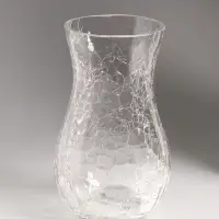 Ваза для цветов &laquo;Паутинка&raquo;, грация, 19.5&times;10.5 см, стекло, прозрачная