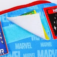 Сумка поясная детская для мальчика, 25&times;6&times;13 см, Мстители