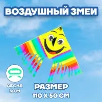 Воздушный змей Funny toys &laquo;Смайл&raquo;