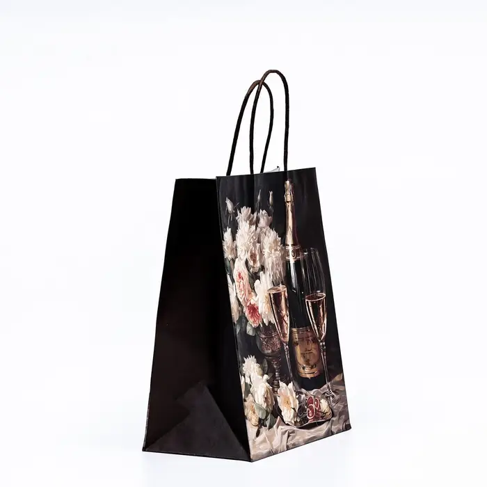 Пакет крафт «Праздник» 22×12×27 см Пакет крафт «Праздник» 22×12×27 см