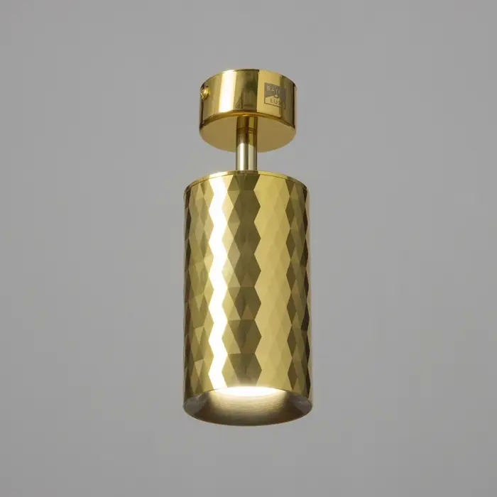 Спот &laquo;Андри&raquo; GU10 золото 7.5&times;7.5&times;20 см