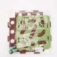 Игровой комплекс "Пижон" для кошек с шариками, 30 х 30 см, зелёный