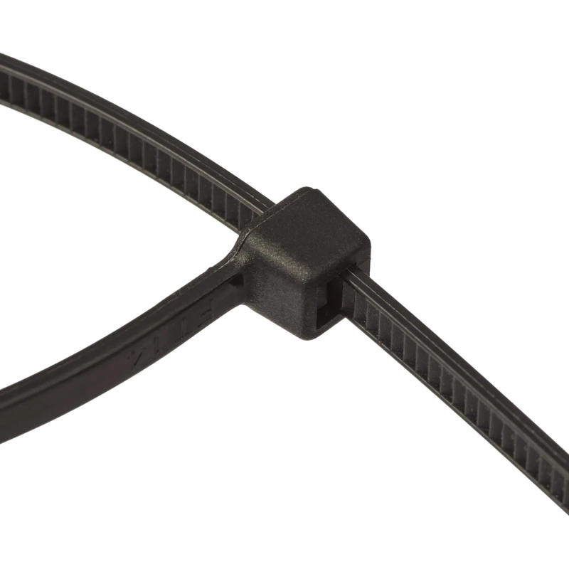 Хомут стяжка нейлоновая Topfort 4х200 (3,6х200 мм) чёрный 100 шт/уп