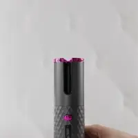 Плойка Luazon LW-16, 50 Вт, керамическое покрытие, d=19 мм, до 200&deg;С, портативная, от USB